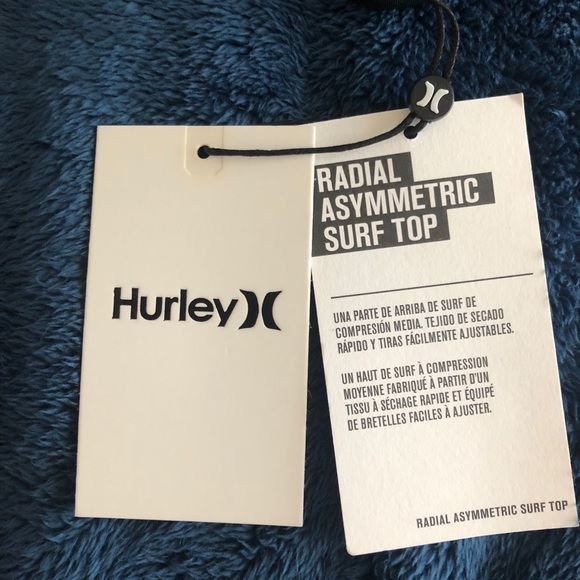 NWT HURLEY RADIAL ASYMMETRIC SURF TOP - Picture 3 of 3
